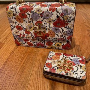 Tory Burch Cross Body Bag with matching Wallet